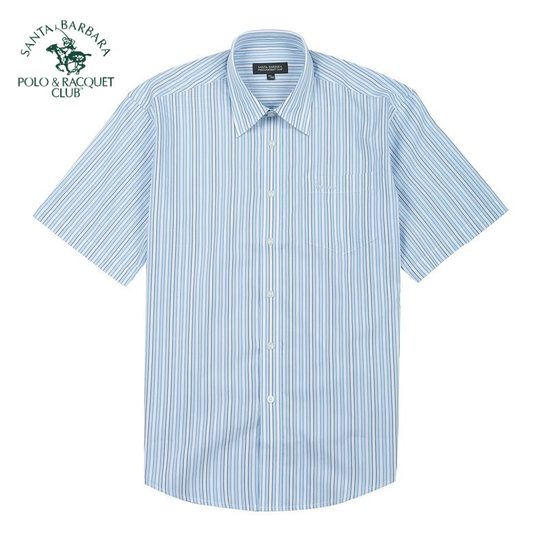 Рубашка мужская Santa Barbara, Polo & Racquet Club ps10wh105 POLO рубашка мужская santa barbara polo