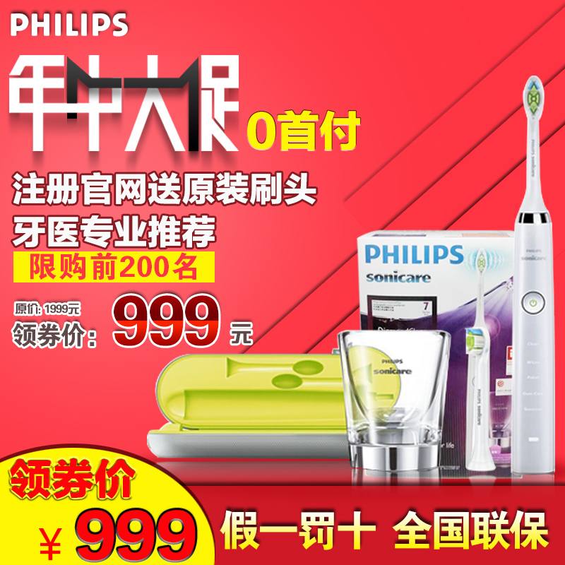 

Электрическая зубная щетка Philips Hx9332
