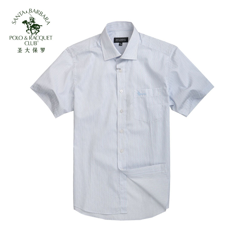 Рубашка мужская Santa Barbara, Polo & Racquet Club ps11wh105 рубашка мужская santa barbara polo