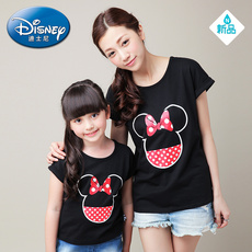 Семейные футболки Детей Дисней родитель-ребенок одежда