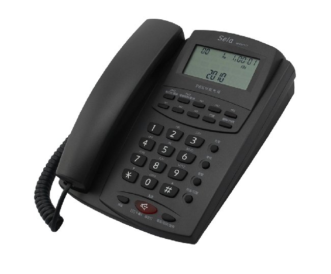 Проводной и DECT-телефон Sela 4167