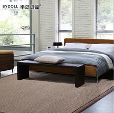 ковер 半岛良品 客厅卧室茶几加厚地毯床边绒面防滑门垫 进门入户地垫 Bydoll JMFG