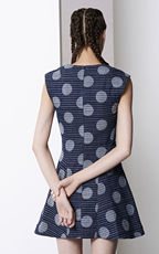 Женское платье 正品kenzo高田贤三 时尚女装新款无袖连衣裙f552ro2106f6法国代购