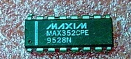 Интегральная микросхема Maxim MAX352CPE DIP16 IC
