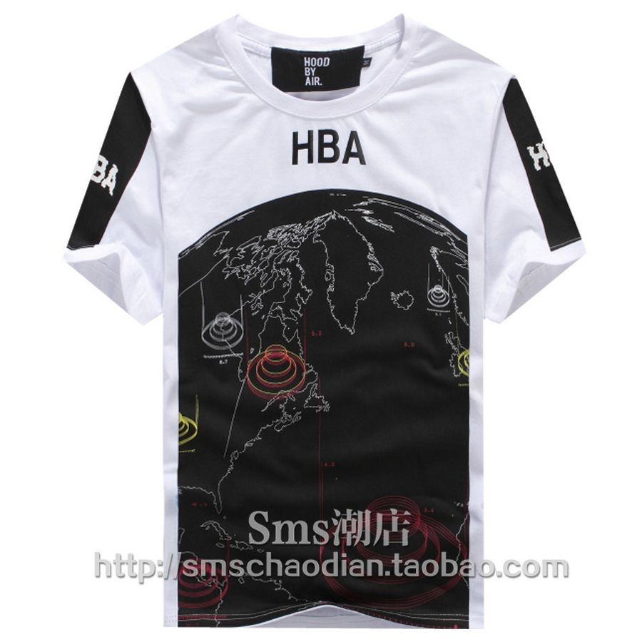 Футболка мужская SMS 2015 Hood By Air HBA