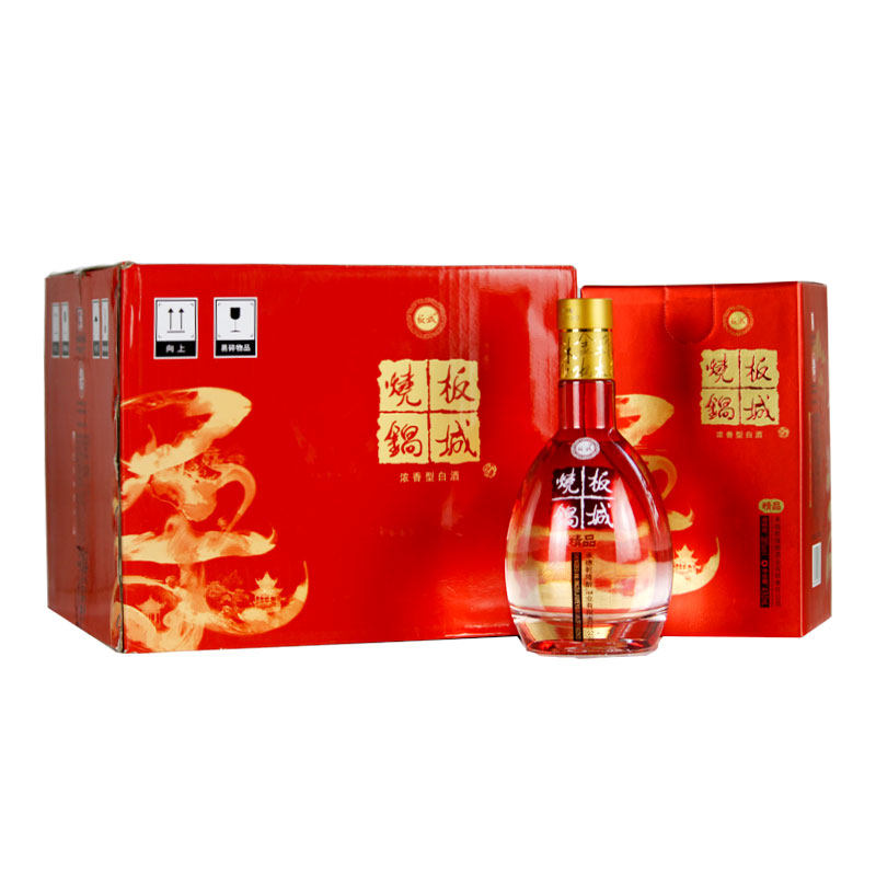 板城烧锅板城和顺1956 纯粮浓香型39度白酒450ml*4瓶【整箱】评价- 淘宝网