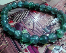 Украшения на руку Натуральный турмалин синий