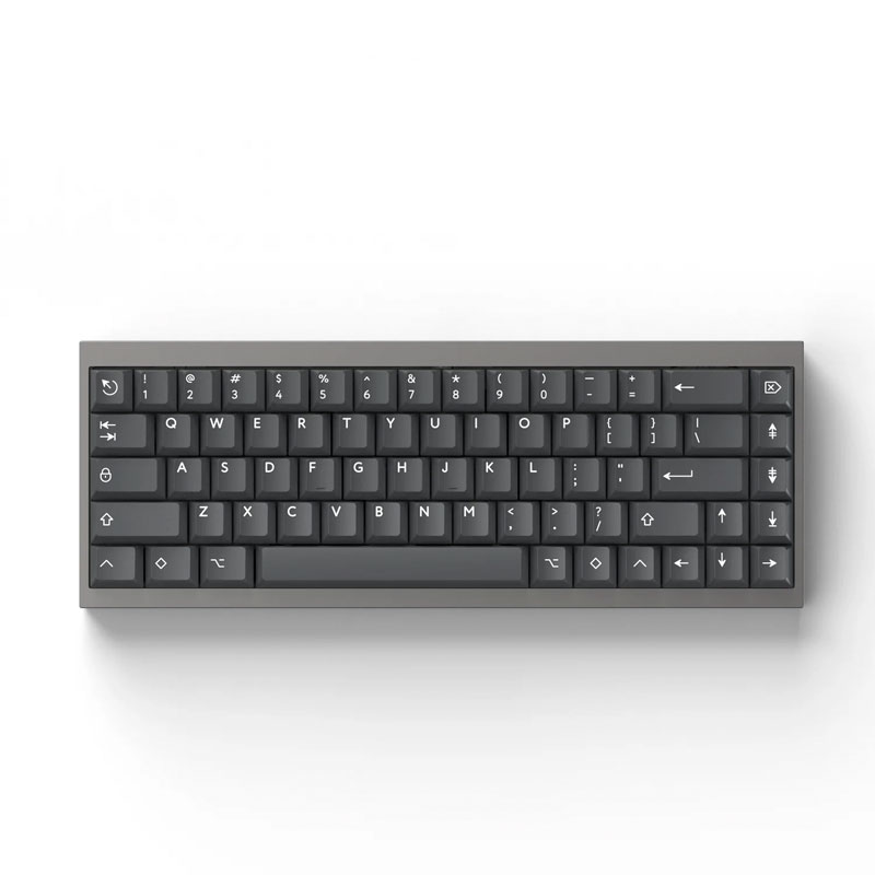 KBDfans 客制化机械键盘豆腐TOFU60 2.0套件gasket top结构铝涂层