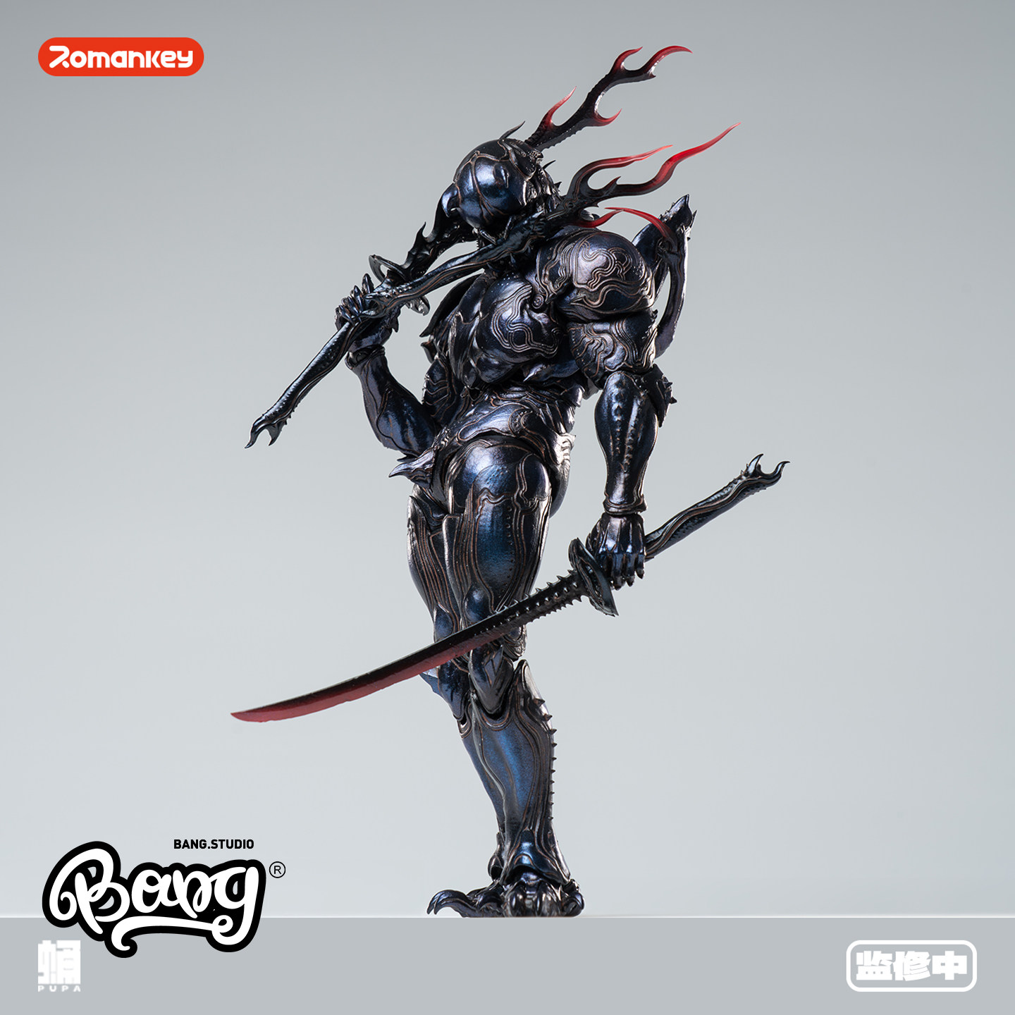 Bang】现货FuryToys 山海魔神录狮驼岭青狮精可动人偶手办-淘宝网