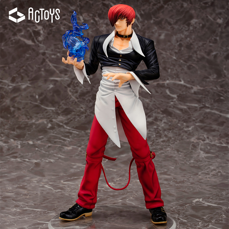 Freeing正版现货KOF 拳皇98 figma 八神庵可动人偶手办-Taobao