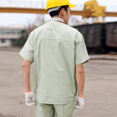 Спецодежда 工作服短袖套装 夏季工装制服 工程服套装 工服厂服 短袖维修服