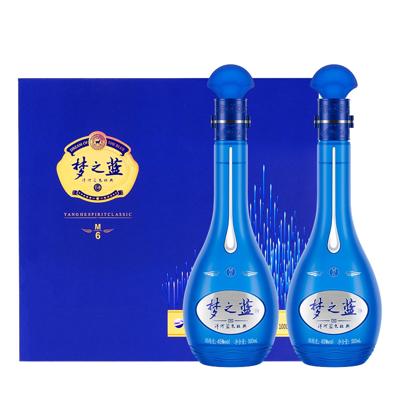 洋河梦之蓝手工班10年40.8度500mL评价- 淘宝网