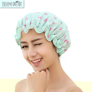双层【防水】浴帽