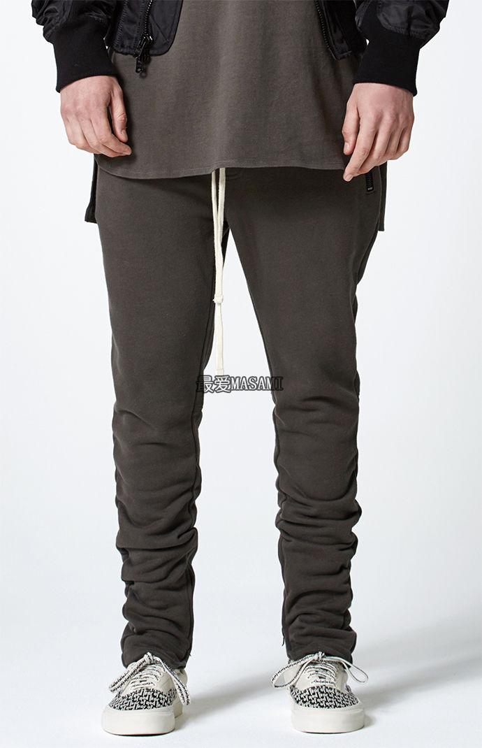 FEAR OF GOD ESSENTIALS Logo Lounge Pants 白条字母长裤-Taobao