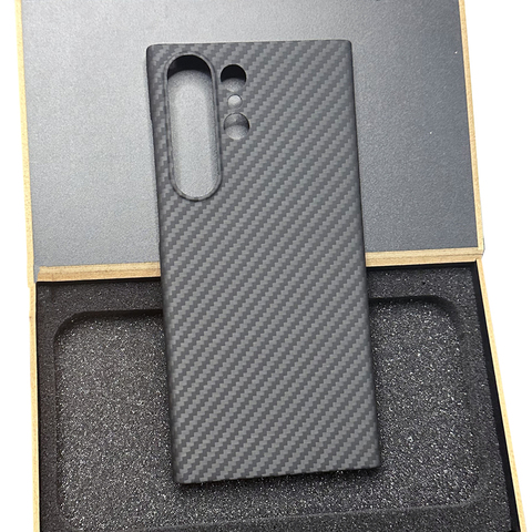 S24, S24 Plus, S24 Ultra Rimless Borderless Frame Lightweight Magnetic Hollow Heatsink Heat Dissipation Carbon Fiber Samsung