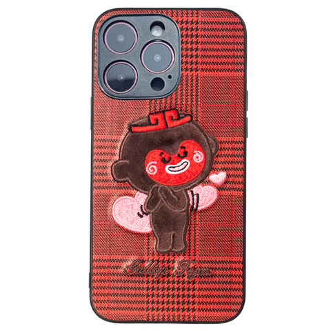 Trippy 3D Owl Embroidered 15, 14, 13, 12, 11 iPhone Case