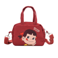 阪织屋IP联名草莓熊女士包包便携动漫上学上班旅游外出手提袋价格比较