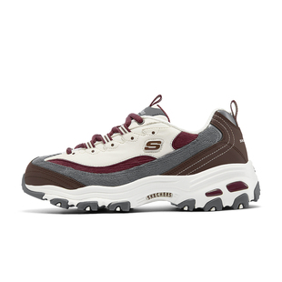 斯凯奇奶茶熊男女时尚复古潮流增高厚底休闲老爹鞋百搭休闲运动鞋