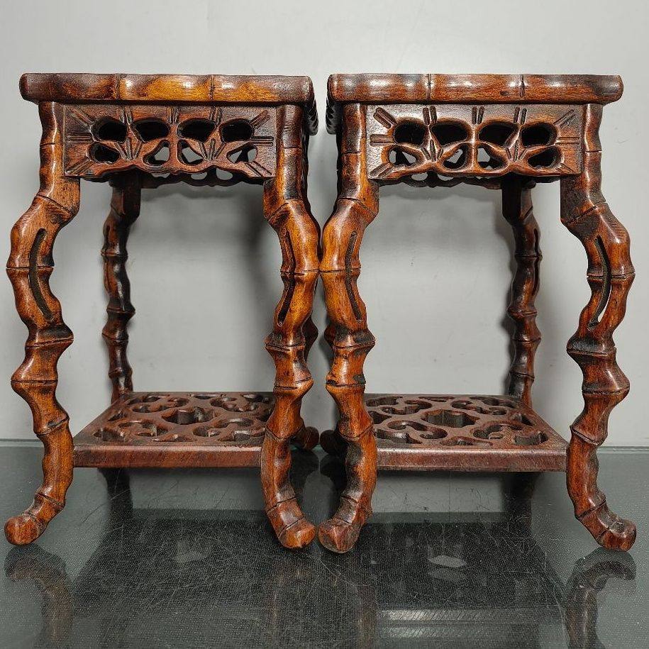 黄杨木镂空雕刻屏风摆件雕刻九龙戏宝图案，直径29，总高37木雕评价- 淘宝网