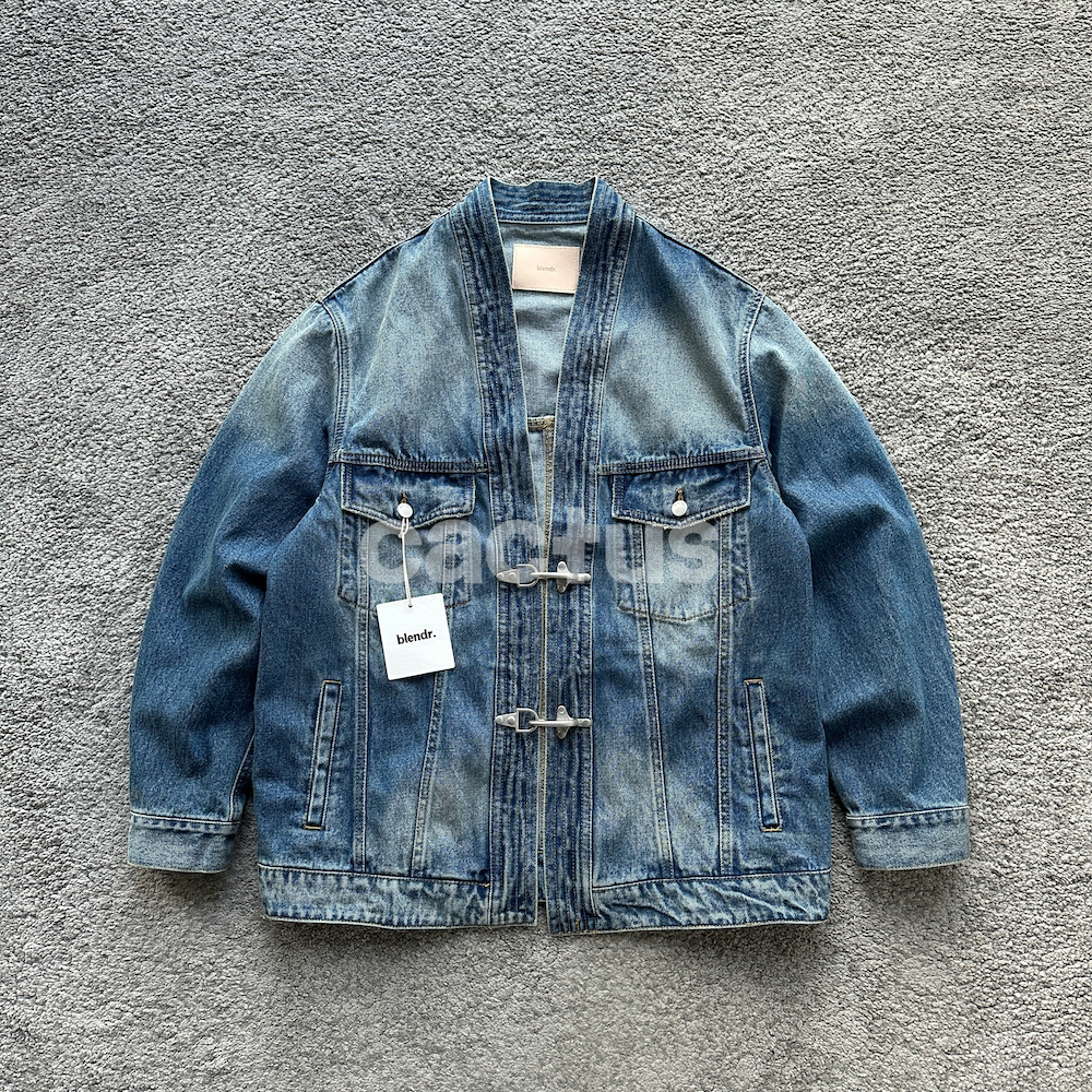 现货A.PRESSE 1st Type Denim Jacket 日产水洗做旧牛仔夹克23AW-Taobao