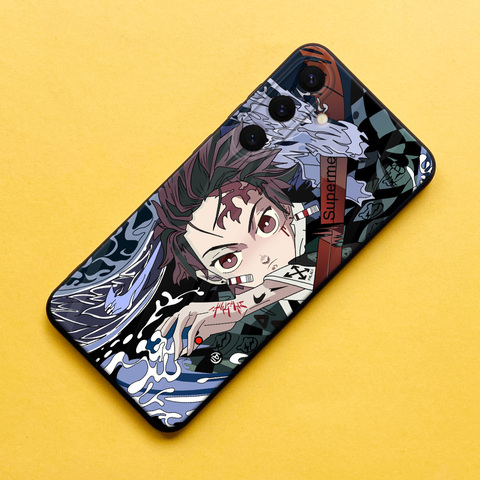 Anime – Demon Slayer Matte Soft Silicone TPU S24, S24 Plus, S24 Ultra, S23, S23 Plus, S23 Ultra, S22, S22 Plus, S22 Ultra