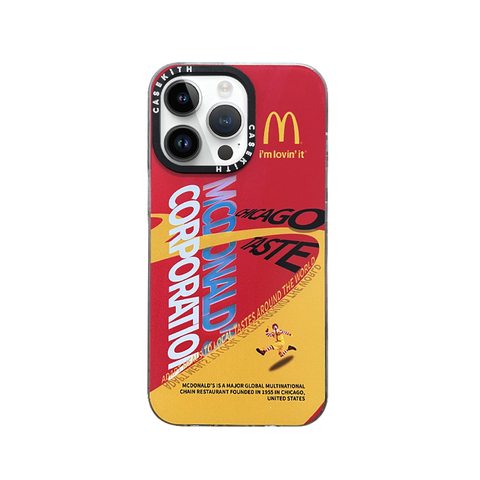 New McDonald's Chain French Fries, McDonald's Corporation 15, 14, 13, 12 iPhone Case