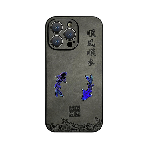 The North Face Charcoal Mountain Altitude iPhone Case