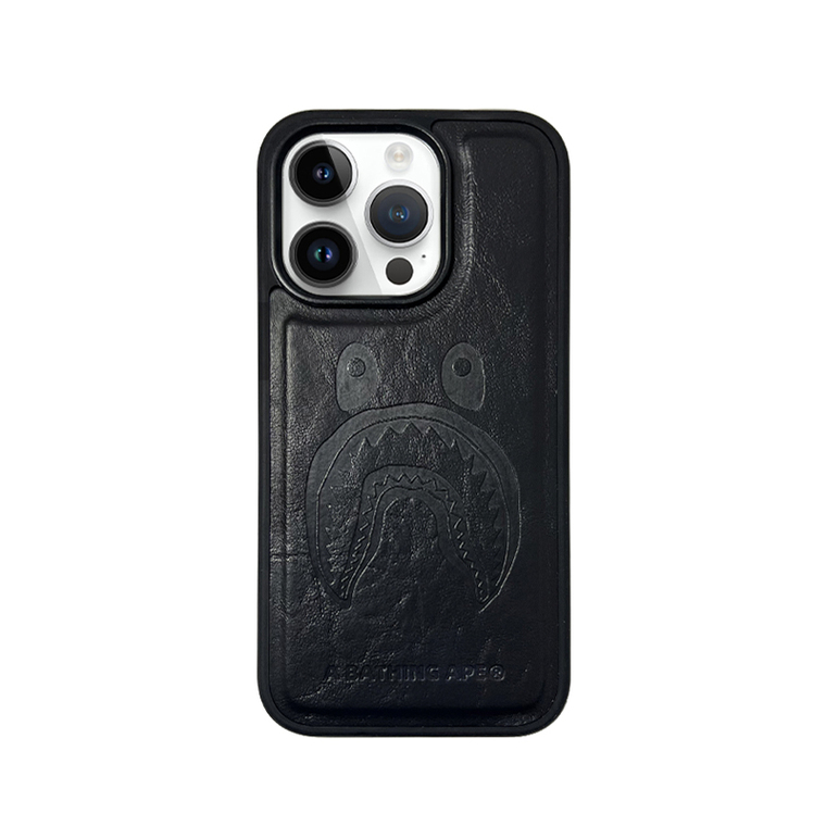 Stone Island MagSafe High End Premium Leather Embossed 15, 14, 13, 12 iPhone Case