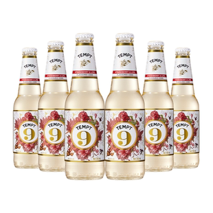 TEMPT诱惑9号草莓酸橙味西打果酒微醺少女酒低度甜酒气泡水果酒