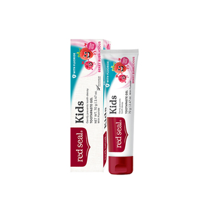 【新品上市】redseal红印含氟儿童婴儿防蛀牙防龋齿牙膏水果味70g