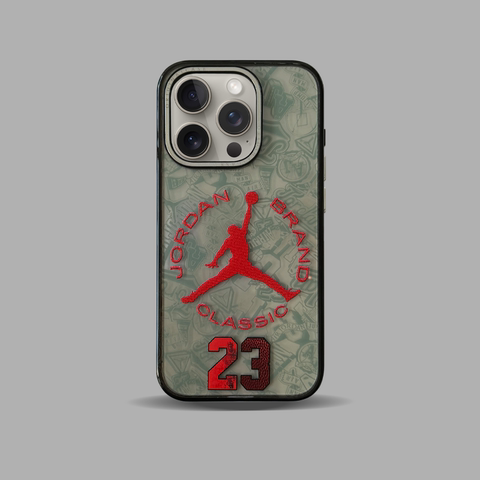Air Jordan New Acrylic Transparent Clear 15, 14, 13, 12 iPhone Case