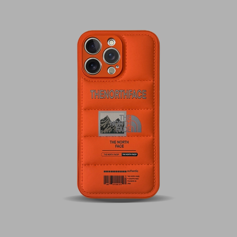 Over 30 The North Face Puffy Puffer Down Jacket 15, 14, 13, 12, 11 iPhone Case