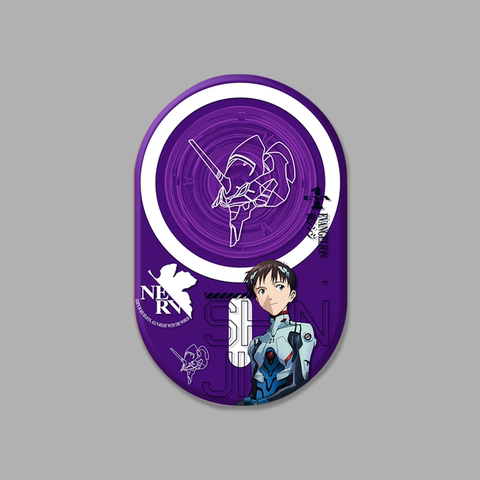Evangelion EVA Anime Removable Suction Cap – MagSafe Magnetic Ring Finger Holder Kickstand – Accessories – 15, 15 Plus, 15
