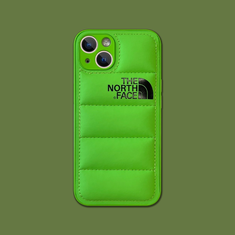Over 30 The North Face Puffy Puffer Down Jacket 15, 14, 13, 12, 11 iPhone Case