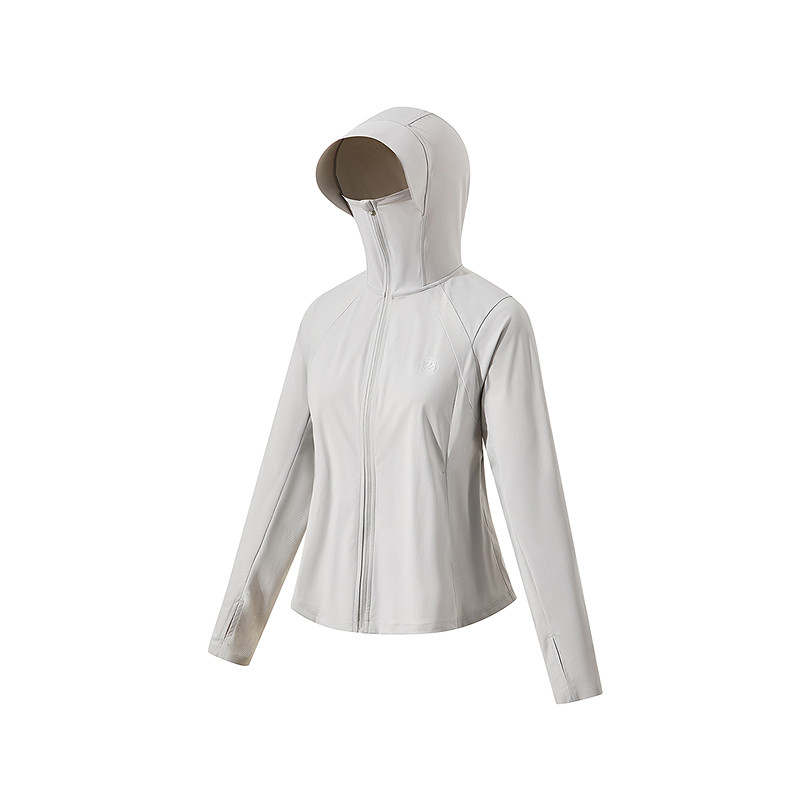 波司登2025春秋新款户外防紫外线原纱UPF100+凉感透气防晒衣女