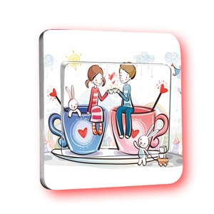 创意卡通开关贴【30个】装