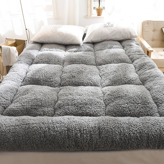 Thickened Warm Lamb Cashmere Mattress Cushion In Autumn And Winter Household 1.5m Bed 1.8x2m Mattress Tatami Mattress Thickened Warm Lamb Cashmere Mattress Cushion In Autumn And Winter Household 1.5m Bed 1.8x2m Mattress Tatami Mattress