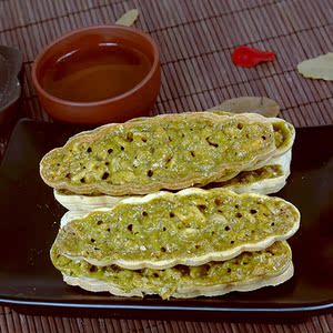 绿茶味果仁薄脆