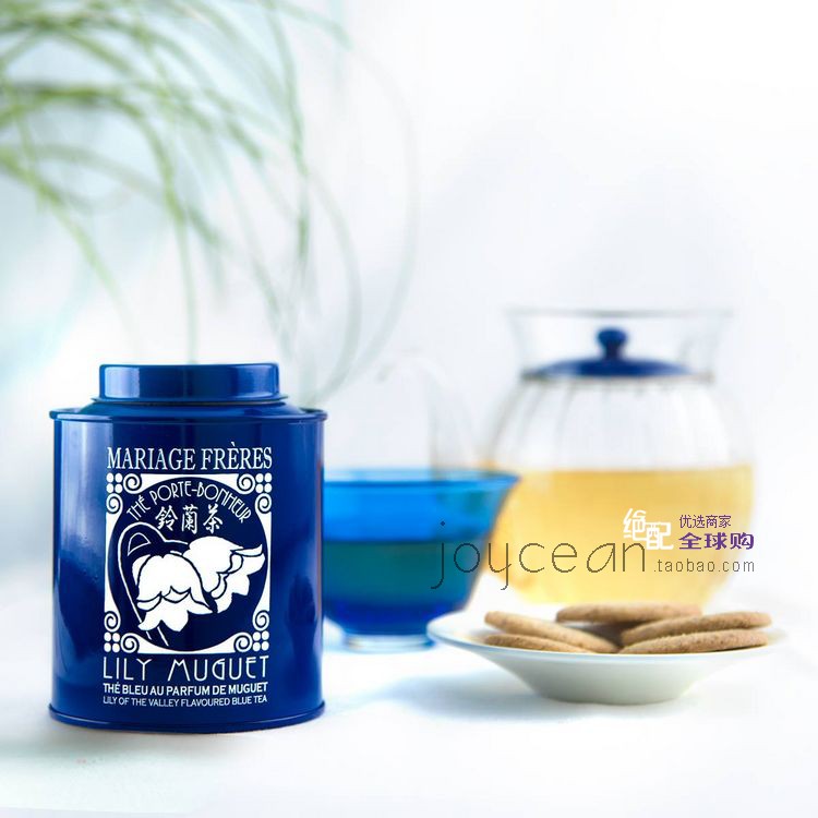 Mariage Freres Tea Blue Lily Muguet Tin Blue 90G