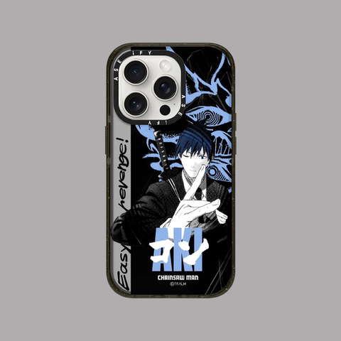 Chainsaw Man Anime MagSafe Acrylic 15, 14, 13, 12 iPhone Case