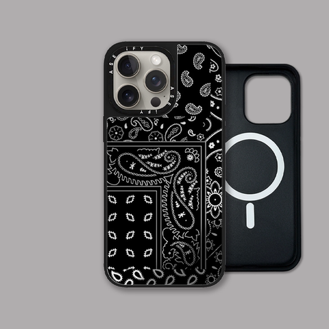 Monochrome New MagSafe Mirror 15, 14, 13, 12 iPhone Case