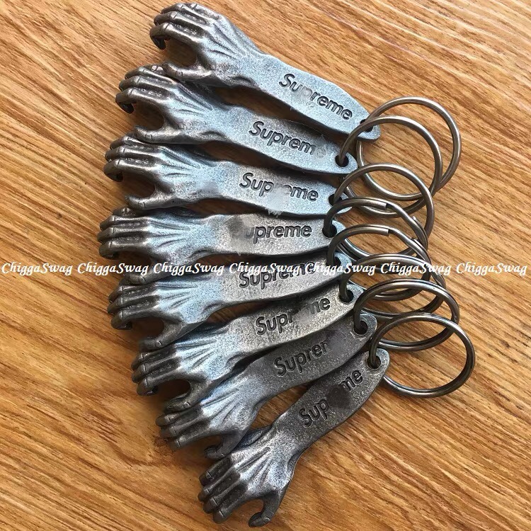 supreme hand bottle opener