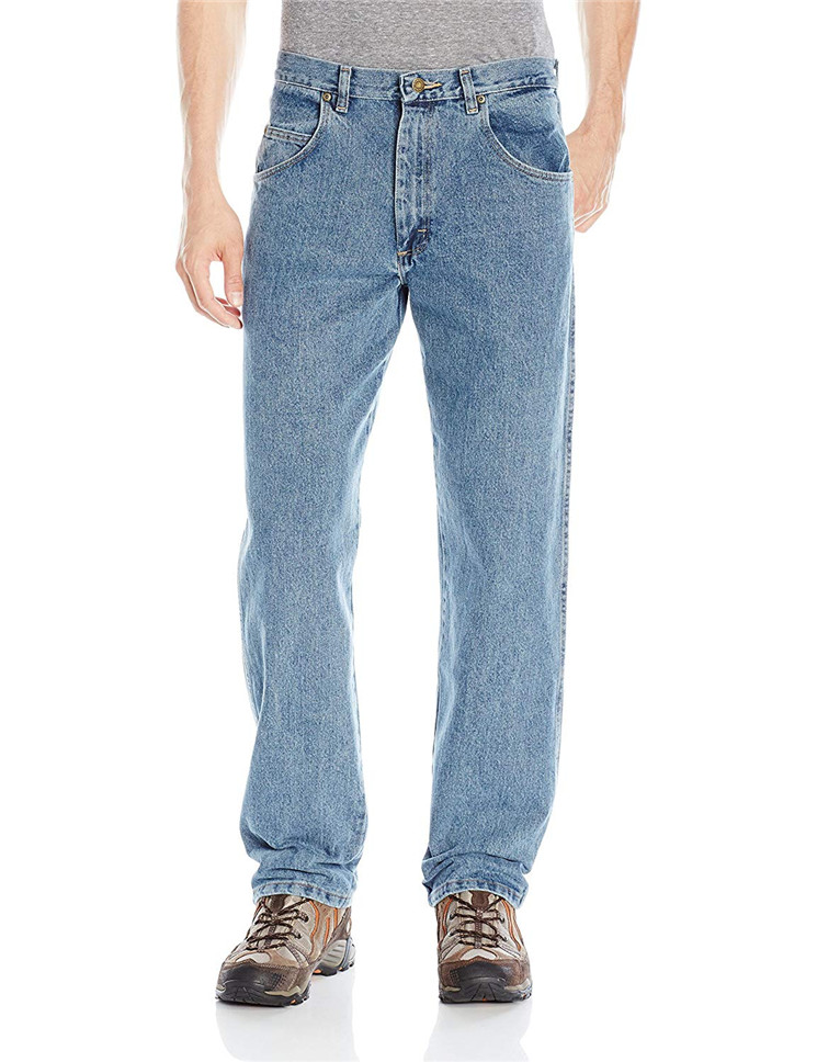 全球购美国正品wrangler 威格男士中高腰纯 