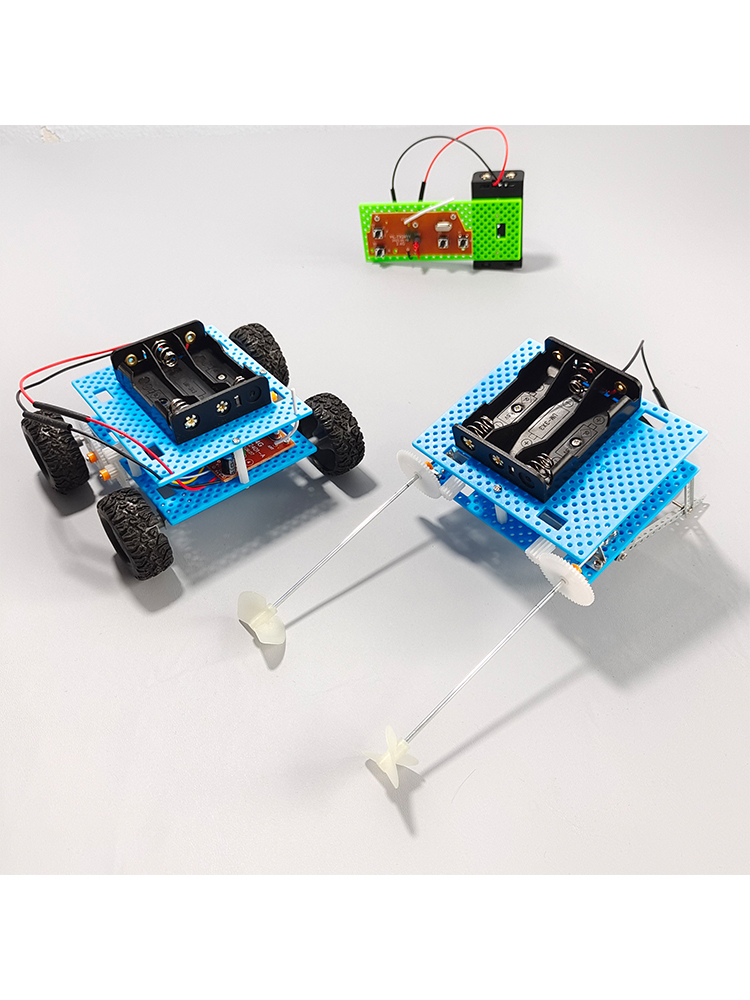 diy手工小制作木质立体益智拼装玩具学生作业机械轨道滚珠齿轮-Taobao