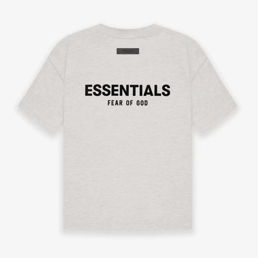 FOG Essentials复线支线ss20ss 胶印Boxy Logo正面T恤短袖-Taobao