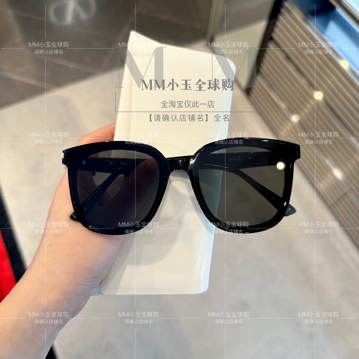 【MY MA】直邮GM GENTLE MONSTER MYMA墨镜黑框太阳镜戚薇同款-Taobao