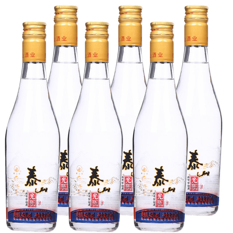 金泰山白酒一品二十年窖藏泰山酒52度600ml装浓香型纯粮酿造山东评价