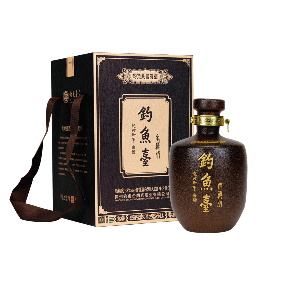 官方直营】钓鱼台第一代国宾酒53度酱香型白酒500ml*6瓶整箱装评价- 淘宝网