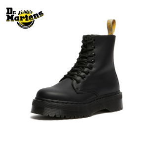 Dr.Martens马丁博士V Jadon Mono英伦明星同款冬机车靴厚底马丁靴