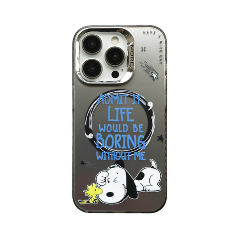 Snoopy Dog New Girls Cartoon MagSafe 15, 14, 13, 12 iPhone Case